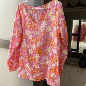 Lily Pulitzer top.
